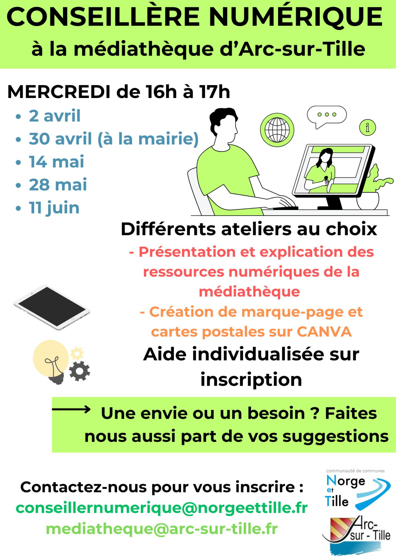 AFFICHE MEDIATHEQUE