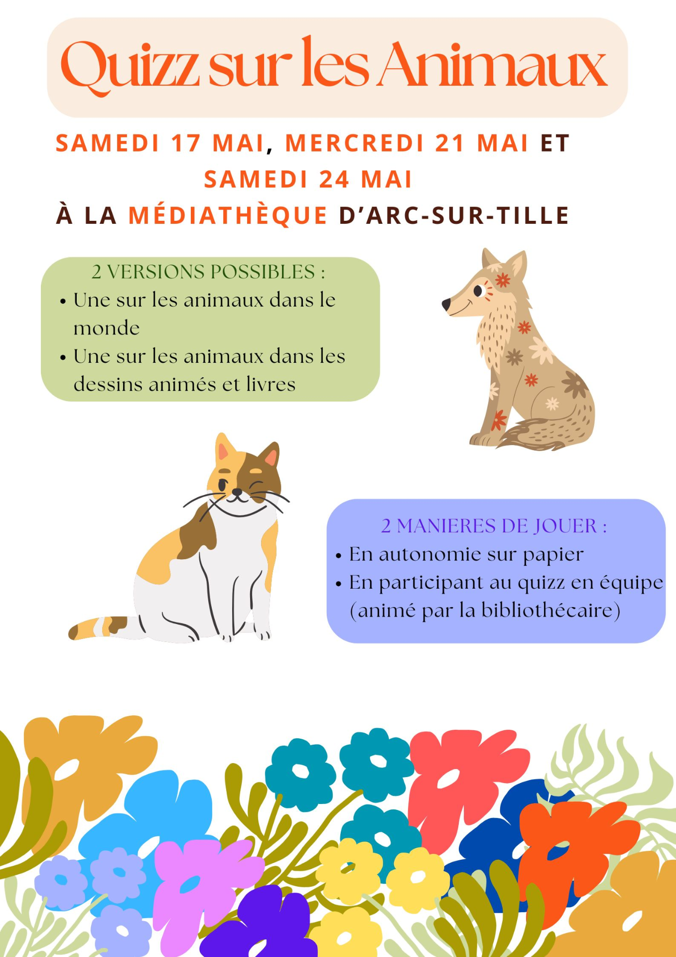AFFICHE MEDIATHEQUE