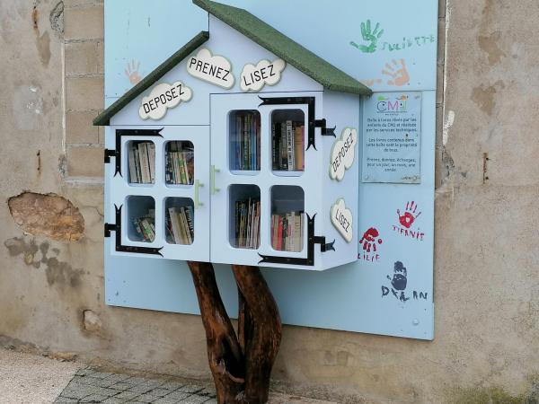 Boîte à livres  Commune d'Arc Sur Tille