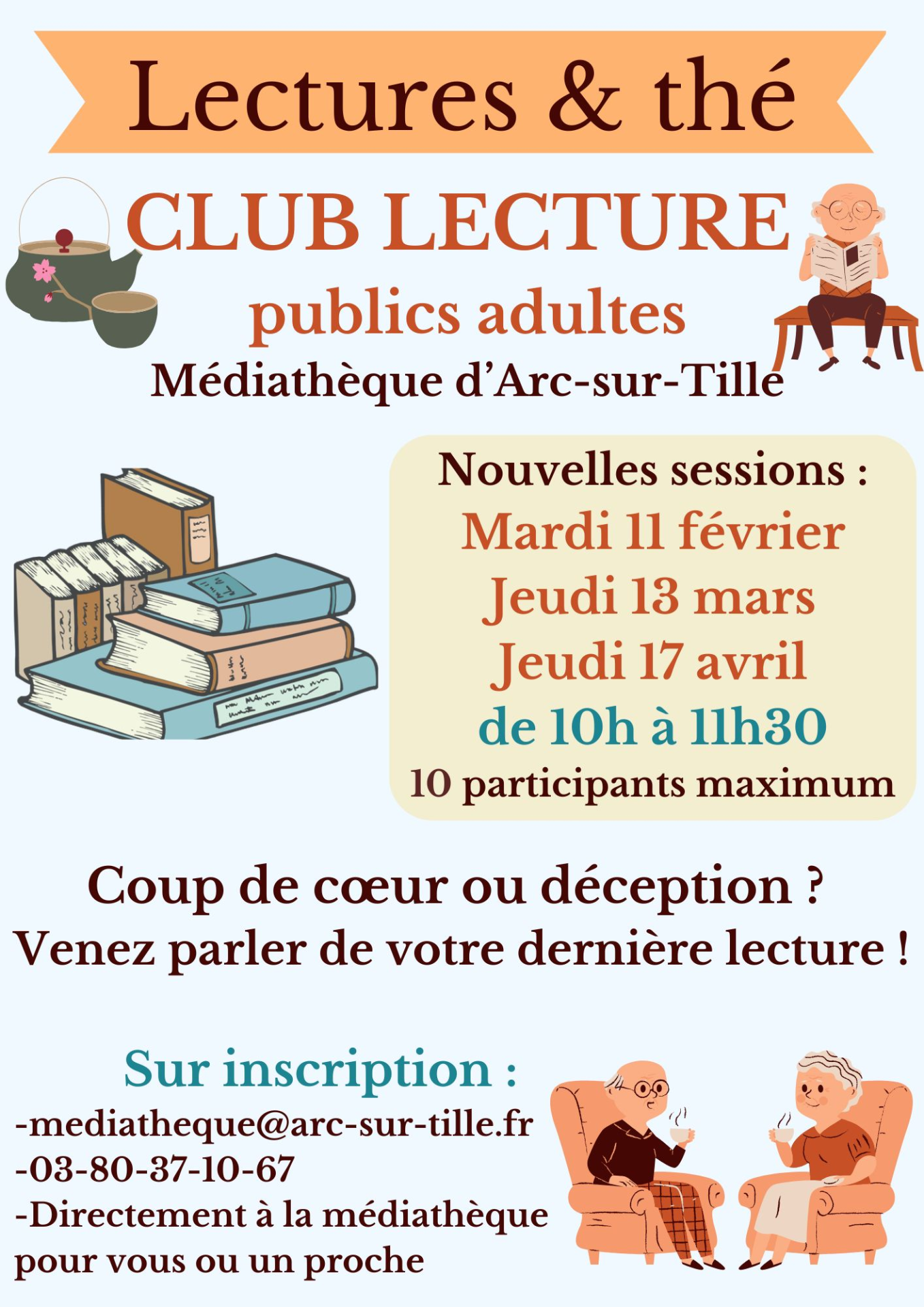 AFFICHE MEDIATHEQUE