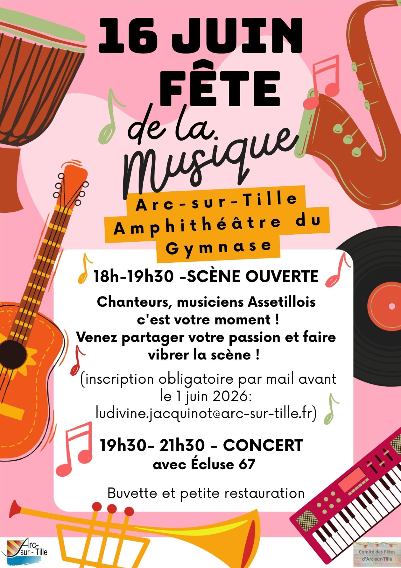 affiche fête de la musique