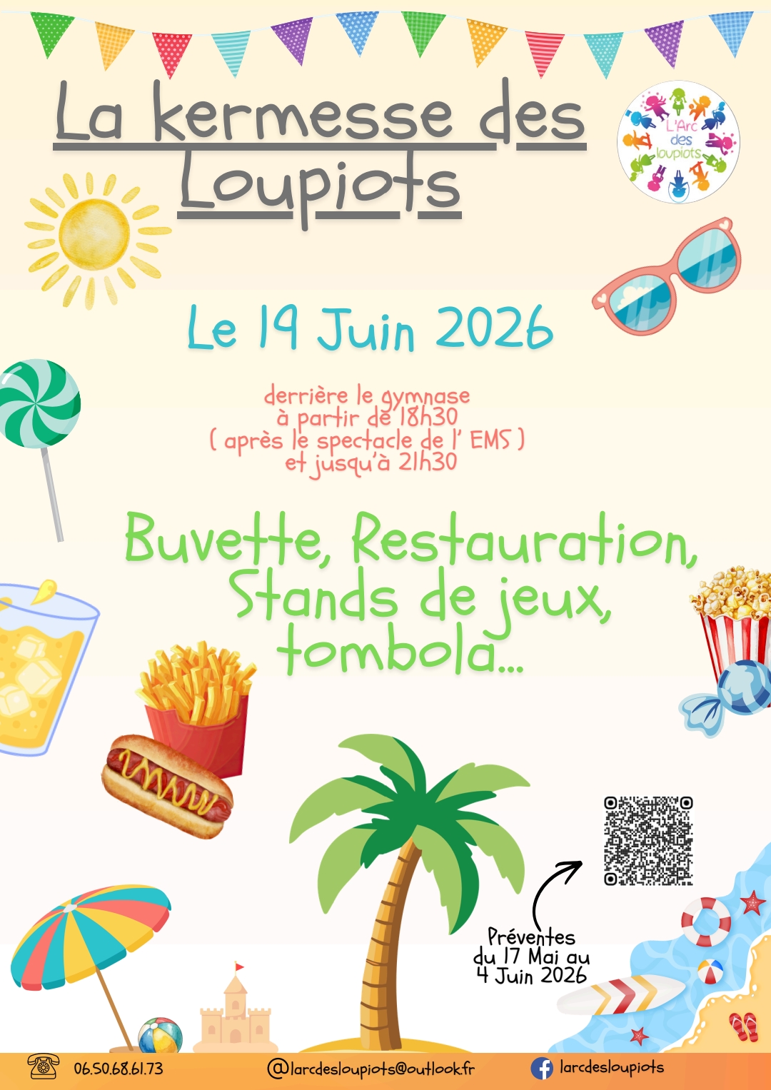 affiche de la kermesse