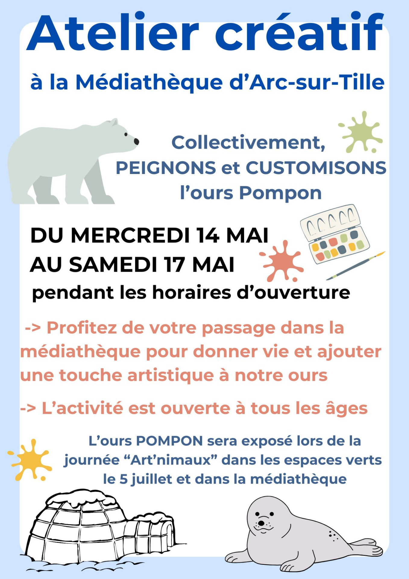 AFFICHE MEDIATHEQUE