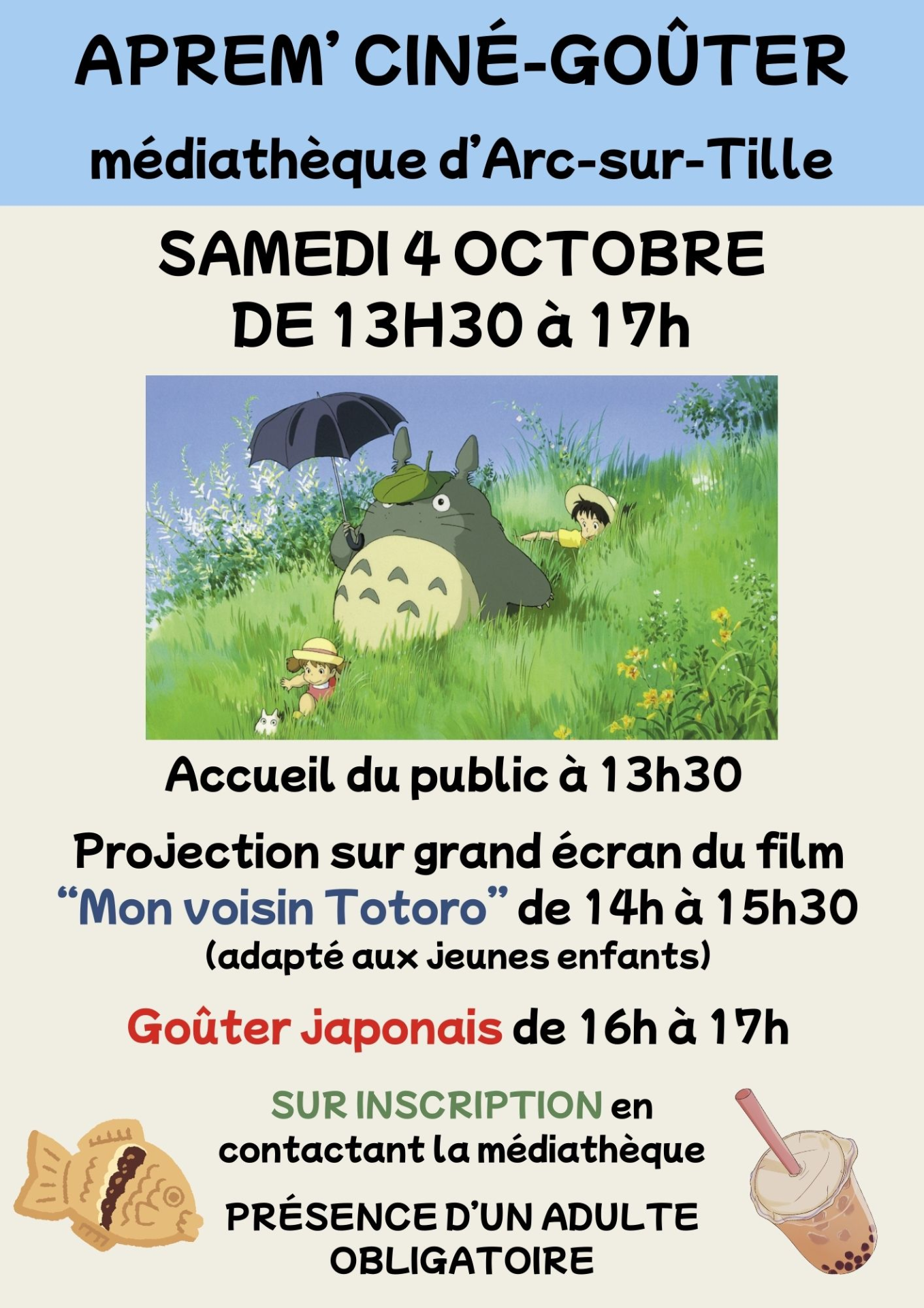 AFFICHE MEDIATHEQUE