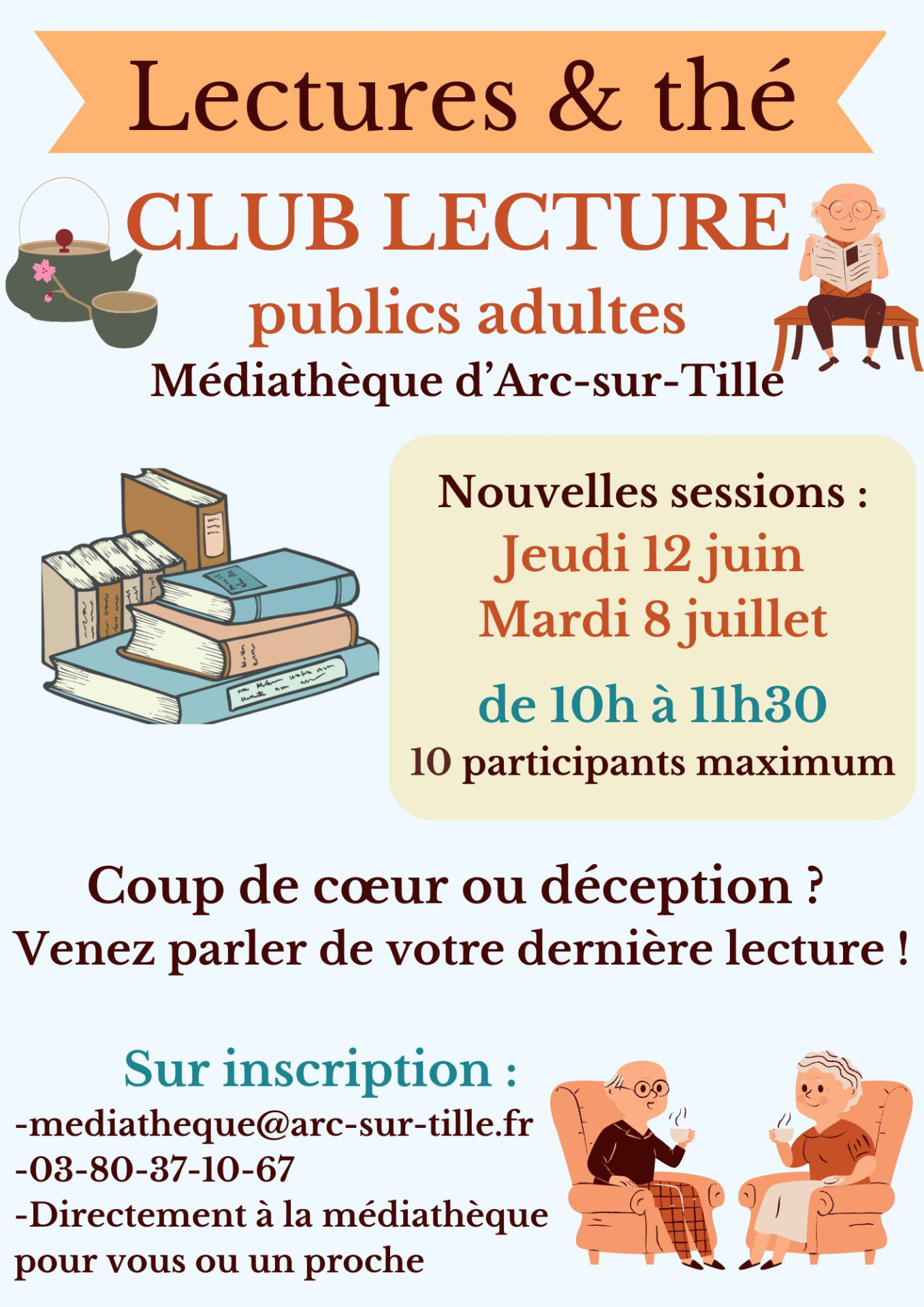 AFFICHE MEDIATHEQUE